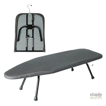 Levede Metal Table Ironing Board Folding Heat Resistant Cover 100% Cotton Pad-2050059021901238272