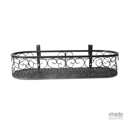 Levede Plant Stand Outdoor Indoor Home Black Oval-2018816694297956353