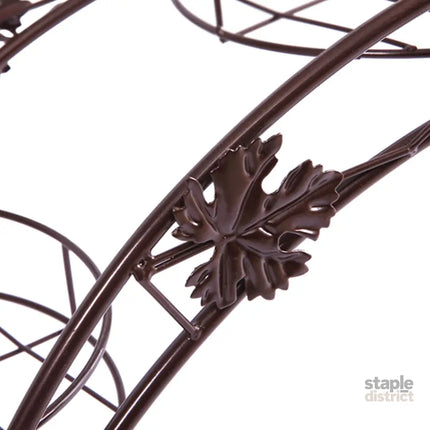 Levede Plant Stand Outdoor Indoor Metal Bronze-2018816651222454276
