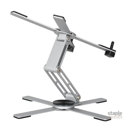Levede Portable Laptop Stand 360 Rotating Bracket Foldable Aluminum Desk Riser-2050056791982739461