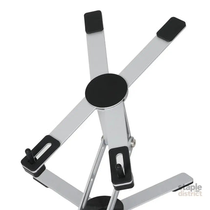 Levede Portable Laptop Stand 360 Rotating Bracket Foldable Aluminum Desk Riser-2050056791982739460