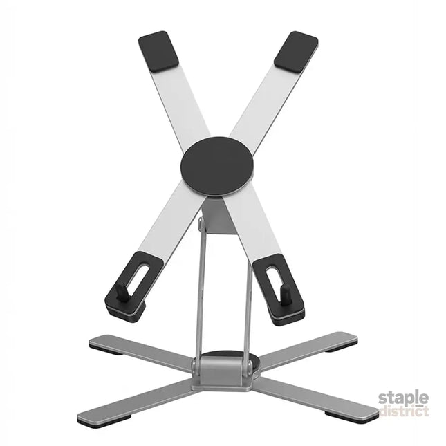 Levede Portable Laptop Stand 360 Rotating Bracket Foldable Aluminum Desk Riser-2050056791982739457