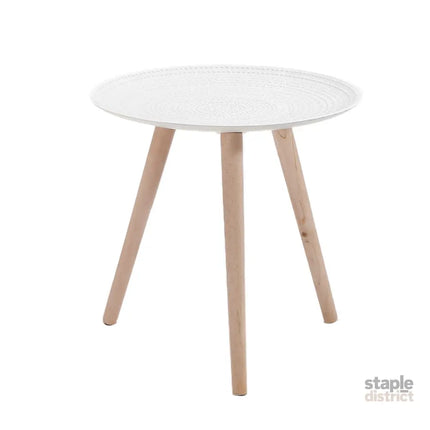 Levede Side Table Coffee Bedside End White-2006733258066366465