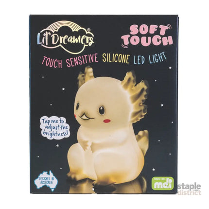 Lil' Dreamers Axolotl Soft Touch LED Light-2006732783384399874