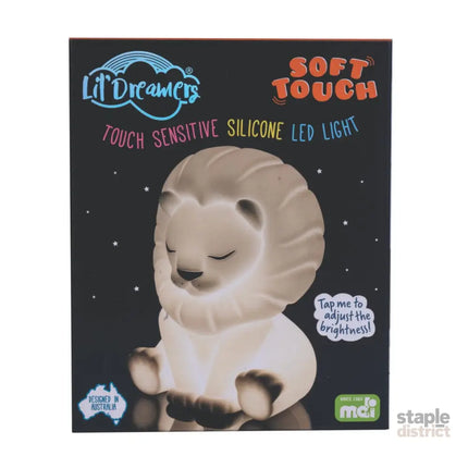 Lil' Dreamers Lion Soft Touch LED Light-2029387216551284738