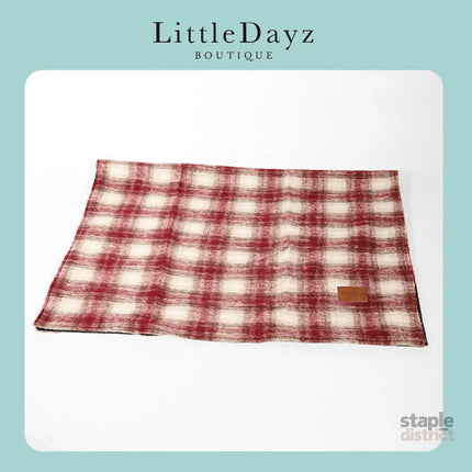 Little Dayz Boutique British Plaid Style Picnic Mat Medium 150*100 Brown-2006733460831604736
