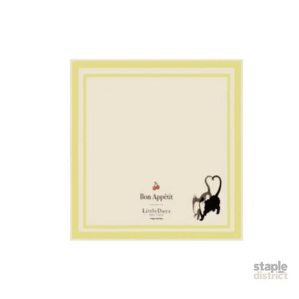 Little Dayz Boutique Boutique Picnic Napkin Green-2006733460491866112