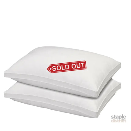 Luxury - Bamboo Gusset Pillow - Twin Pack-1951134817634619393