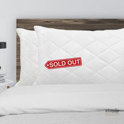 Luxury - Bamboo Quilted Pillow - Twin Pack-1951134817303269376