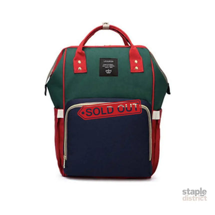 Luxury Multifunctional Diaper Nappy Backpack Maternity Mummy Changing Bag - Navy - Baby & Kids > Strollers > Stroller &