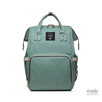 Luxury Multifunctional Diaper Nappy Backpack Maternity Mummy Changing Bag - Wavy Grain - Baby & Kids > Strollers >