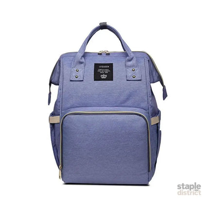Luxury Multifunctional Diaper Nappy Backpack Maternity Mummy Changing Bag - Wavy Grain - Baby & Kids > Strollers >