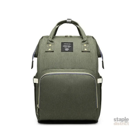 Luxury Multifunctional Diaper Nappy Backpack Maternity Mummy Changing Bag - Wavy Grain - Baby & Kids > Strollers >