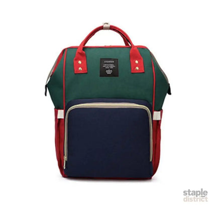 Luxury Multifunctional Diaper Nappy Backpack Maternity Mummy Changing Bag - Wavy Grain - Baby & Kids > Strollers >