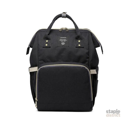 Luxury Multifunctional Diaper Nappy Backpack Maternity Mummy Changing Bag - Wavy Grain - Baby & Kids > Strollers >