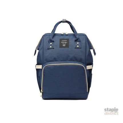 Luxury Multifunctional Diaper Nappy Backpack Maternity Mummy Changing Bag - Wavy Grain - Baby & Kids > Strollers >