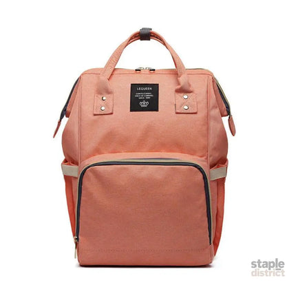 Luxury Multifunctional Diaper Nappy Backpack Maternity Mummy Changing Bag - Wavy Grain - Baby & Kids > Strollers >