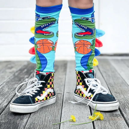 MADMIA Dinosaur Socks With Spikes Kids & Adults Age 6 - 99-2006733343126851588
