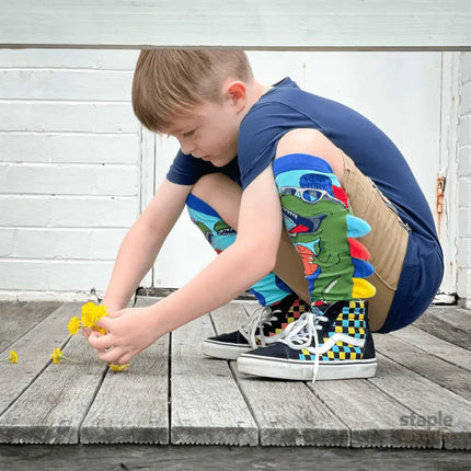 MADMIA Dinosaur Socks With Spikes Kids & Adults Age 6 - 99-2006733343126851586