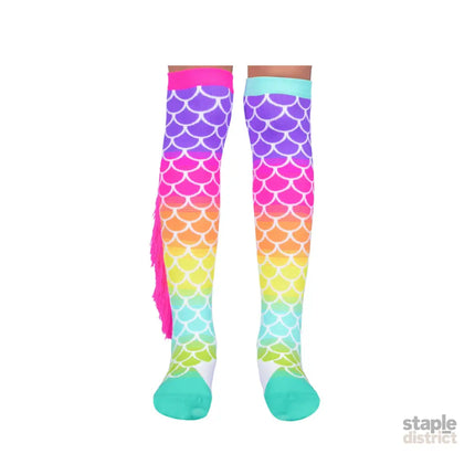 MADMIA Mermaid Socks With Tassles Kids & Adults Age 6 - 99-2006733342640312320
