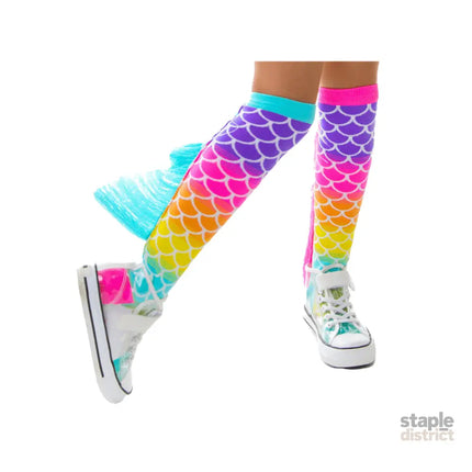 MADMIA Mermaid Socks With Tassles Kids & Adults Age 6 - 99-2006733342640312322