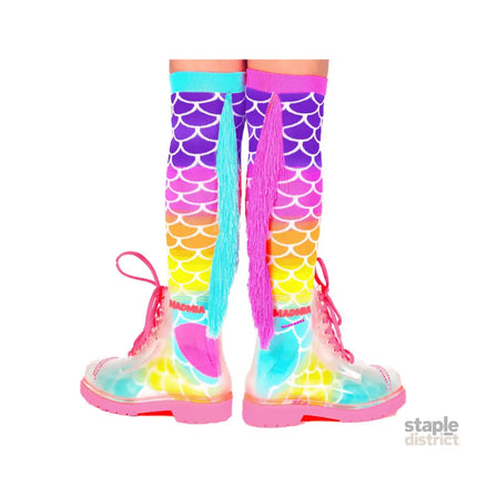 MADMIA Mermaid Socks With Tassles Kids & Adults Age 6 - 99-2006733342640312323