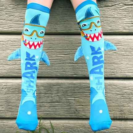 MADMIA Shark Socks With Spikes Toddler Ages 3 - 5-2006733343454007297