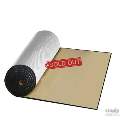 Manan 10mm x 5M Sound Deadener Foam Roll-2006733249681952769