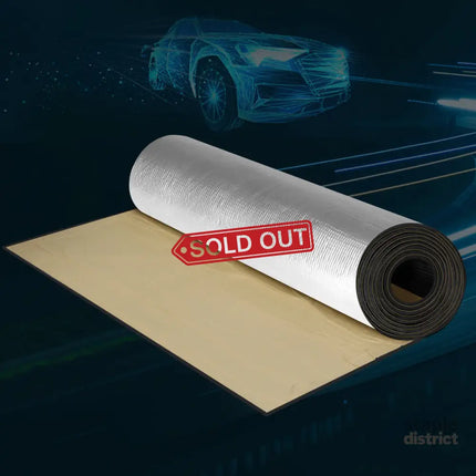 Manan 10mm x 5M Sound Deadener Foam Roll-2006733249681952775