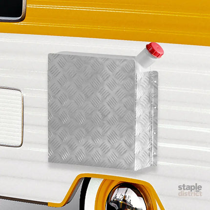 Manan Caravan Diesel Heater Tank Cover Silver-2029387283190386694