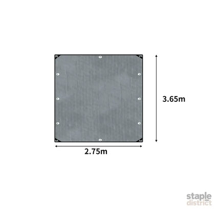 Manan Tarp Tarpaulin 200GSM Camping 2.75x3.65m-2018816640162074626