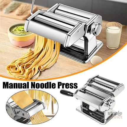 Manual Noodle Maker Dumpling Press Stainless Steel Noodle Machine Pasta Tool - Appliances > Kitchen Appliances >