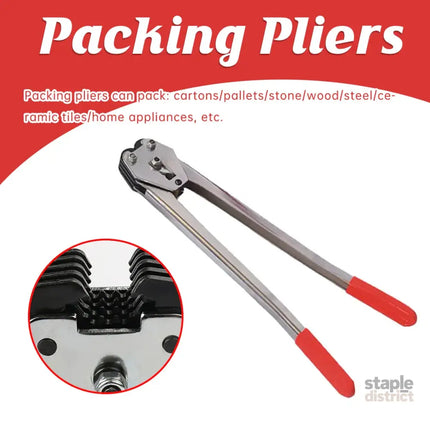 Manual Strapping Tool Set Packing Banding Pliers Practical Tensioner Sealer - Commercial > Packaging > Postage Satchels