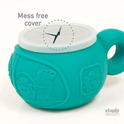 Marcus & Marcus-Snack Bowl Lucas the Hippo- Blue-1928303298645987331