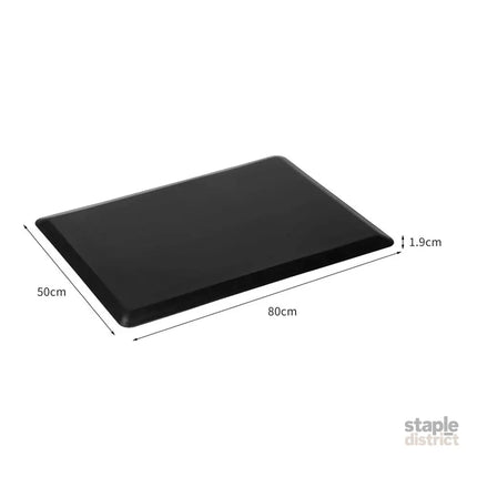 Marlow Anti Fatigue Mat Standing Desk 50x80cm Black Medium-2018816714669690882