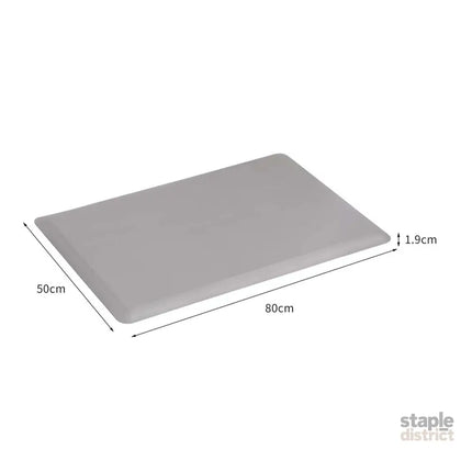 Marlow Anti Fatigue Mat Standing Desk 50x80cm Grey Medium-2018816722030694402