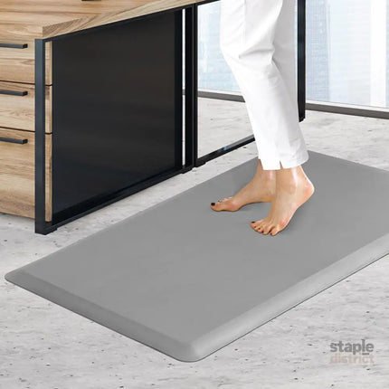 Marlow Anti Fatigue Mat Standing Desk 50x80cm Grey Medium-2018816722030694407