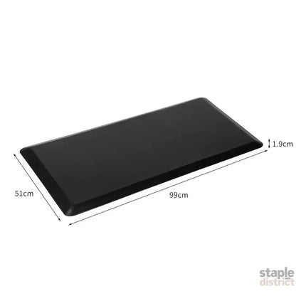 Marlow Anti Fatigue Mat Standing Desk 51x99cm Black Large-2018816738128433154