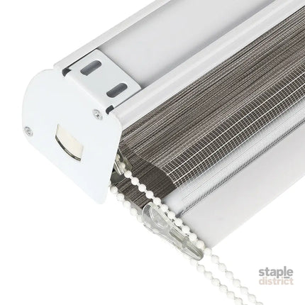 Marlow Blackout Zebra Roller Blind Curtains 90x210 Beige-2018816733699248131