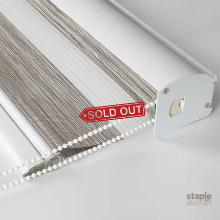 Marlow Blackout Zebra Roller Blind Curtains 90x210 Beige-2018816733699248132