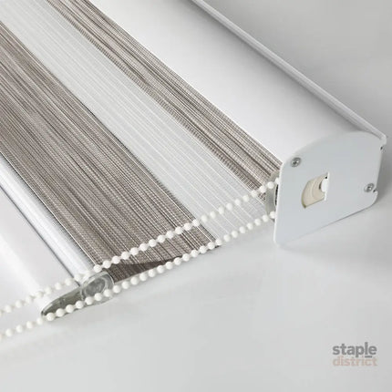 Marlow Blackout Zebra Roller Blind Curtains 90x210 Beige-2018816733699248132