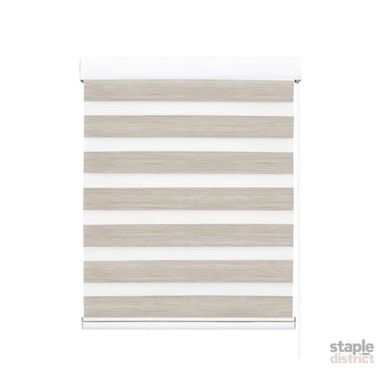 Marlow Blackout Zebra Roller Blind Curtains 90x210 Beige-2018816733699248129