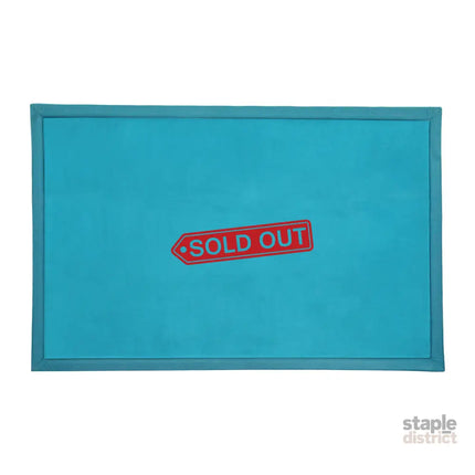 Marlow Coral Velvet Area Rugs Large Mat 120x200cm Blue-2018816751181107200