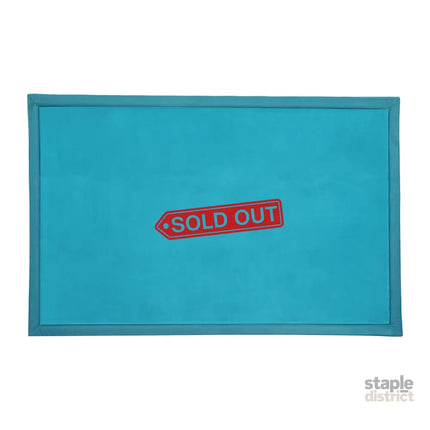 Marlow Coral Velvet Area Rugs Large Mat 120x200cm Blue-2018816751181107208