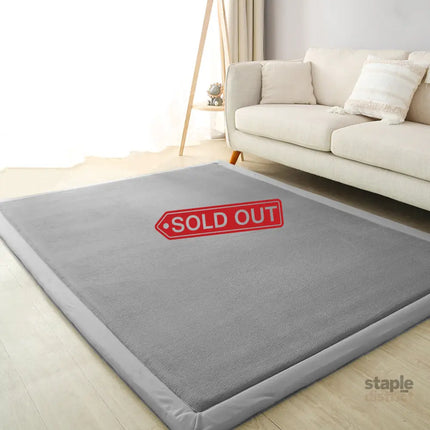Marlow Coral Velvet Area Rugs Large Mat 120x200cm Grey-2018816744579272711