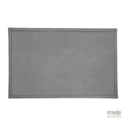 Marlow Coral Velvet Area Rugs Large Mat 120x200cm Grey-2018816744579272704