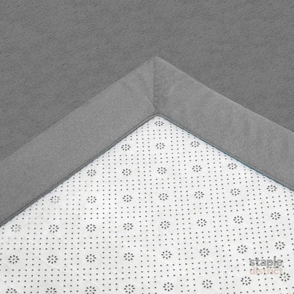Marlow Coral Velvet Area Rugs Large Mat 120x200cm Grey-2018816744579272707