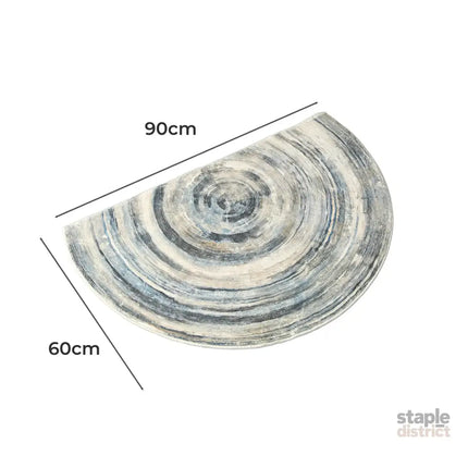 Marlow Door Mat Half Moon Semi-Circle Rug 60x90-2006733163883270146