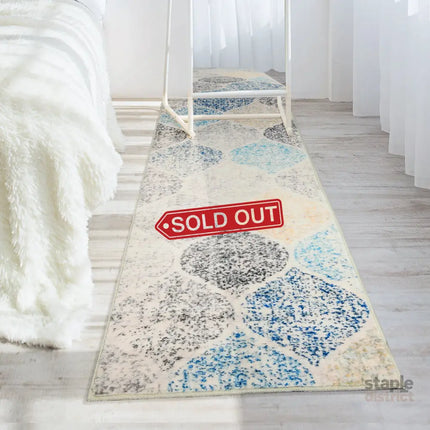 Marlow Floor Rug Hallway Runner Washable 180X60cm-2029387260117520391