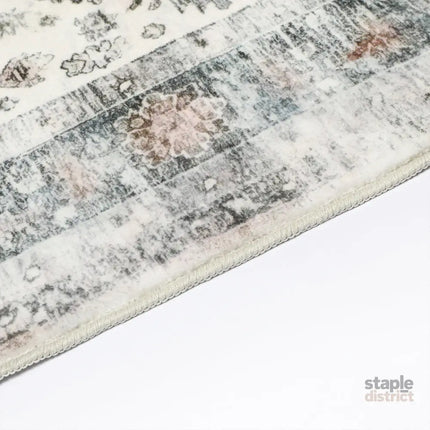 Marlow  Floor Rug Vintage Short Pile Washable Carpet Soft Plush Non Slip 160x120-2018816746949054468